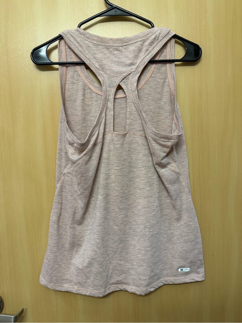RBX Pink Heathered Racerback Performance Tank - Picture 2 of 6